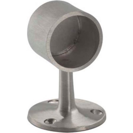 LAVI INDUSTRIES Lavi Industries, Flush End Post, for 1.5" Tubing, Satin Stainless Steel 44-340/1H